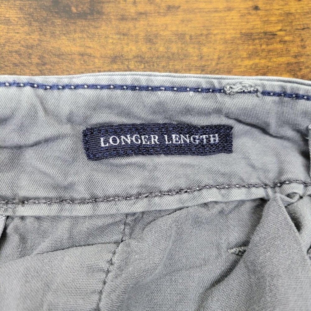 American Eagle Ne(x)t Level Flex Longer Length Gray Shorts Mens AEO Size 28 - Picture 4 of 7